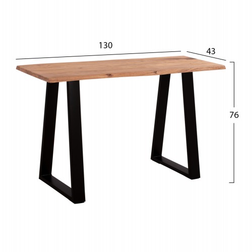 ΤΡΑΠΕΖΙ ΚΟΝΣΟΛΑ SOFIA SLIM HM8503.11 ΜΑΣΙΦ ΞΥΛΟ ΑΚΑΚΙΑΣ ΦΥΣΙΚΟ 130X45X76Υεκ. Τραπεζαρία ΤΡΑΠΕΖΙ ΚΟΝΣΟΛΑ SOFIA SLIM HM8503.11 ΜΑΣΙΦ ΞΥΛΟ ΑΚΑΚΙΑΣ ΦΥΣΙΚΟ 130X45X76Υεκ. Τραπεζαρία