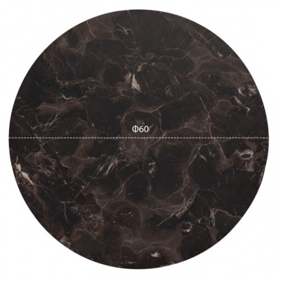 ΕΠΙΦΑΝΕΙΑ ΤΡΑΠΕΖΙΟΥ HPL HM5841.14 BROWN MARBLE Φ60 εκ. ΠΑΧΟΥΣ 12mm. ΕΠΙΦΑΝΕΙΑ ΤΡΑΠΕΖΙΟΥ HPL HM5841.14 BROWN MARBLE Φ60 εκ. ΠΑΧΟΥΣ 12mm.