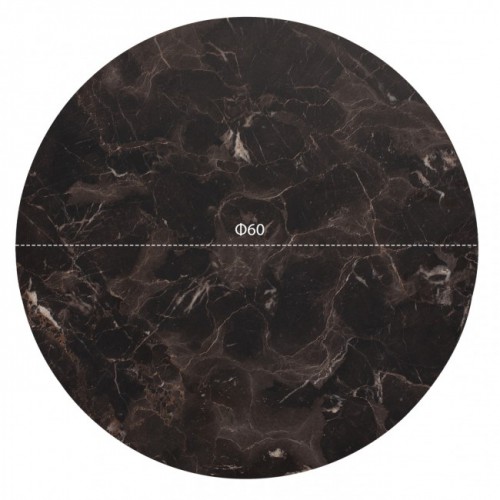 ΕΠΙΦΑΝΕΙΑ ΤΡΑΠΕΖΙΟΥ HPL HM5841.14 BROWN MARBLE Φ60 εκ. ΠΑΧΟΥΣ 12mm. ΕΠΙΦΑΝΕΙΑ ΤΡΑΠΕΖΙΟΥ HPL HM5841.14 BROWN MARBLE Φ60 εκ. ΠΑΧΟΥΣ 12mm.