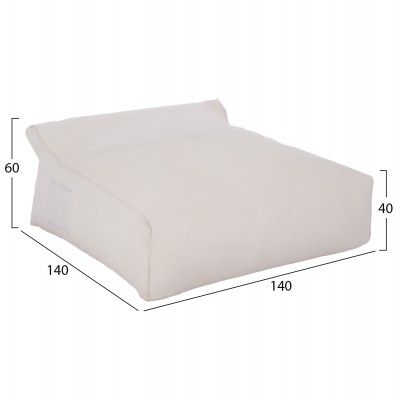 ΠΟΥΦ YAMIN 2ΑΤΟΜΩΝ ΜΕ TEXTILENE 600gr/m2 2X1 ΛΕΥΚΟ HM5773.11 140x140x40-60Υεκ. ΠΟΥΦ YAMIN 2ΑΤΟΜΩΝ ΜΕ TEXTILENE 600gr/m2 2X1 ΛΕΥΚΟ HM5773.11 140x140x40-60Υεκ.