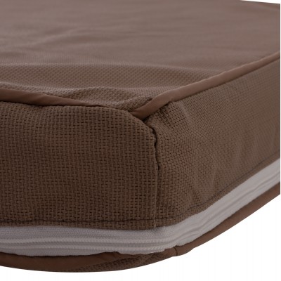 ΜΑΞΙΛΑΡΙ ΞΑΠΛΩΣΤΡΑΣ TEXTILENE 600gr SIFNOS ΜΟΚΑ HM11236.04T 196(117+1+78)x58x9εκ. Εξωτερικού Χώρου ΜΑΞΙΛΑΡΙ ΞΑΠΛΩΣΤΡΑΣ TEXTILENE 600gr SIFNOS ΜΟΚΑ HM11236.04T 196(117+1+78)x58x9εκ. Εξωτερικού Χώρου