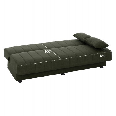 ΚΑΝΑΠΕΣ ΚΡΕΒΑΤΙ ANDRI ΤΡΙΘΕΣΙΟΣ DARK OLIVE HM3239.05 180x72x77 εκ. Σαλόνι ΚΑΝΑΠΕΣ ΚΡΕΒΑΤΙ ANDRI ΤΡΙΘΕΣΙΟΣ DARK OLIVE HM3239.05 180x72x77 εκ. Σαλόνι