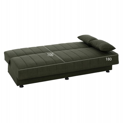 ΚΑΝΑΠΕΣ ΚΡΕΒΑΤΙ ANDRI ΤΡΙΘΕΣΙΟΣ DARK OLIVE HM3239.05 180x72x77 εκ. Σαλόνι ΚΑΝΑΠΕΣ ΚΡΕΒΑΤΙ ANDRI ΤΡΙΘΕΣΙΟΣ DARK OLIVE HM3239.05 180x72x77 εκ. Σαλόνι
