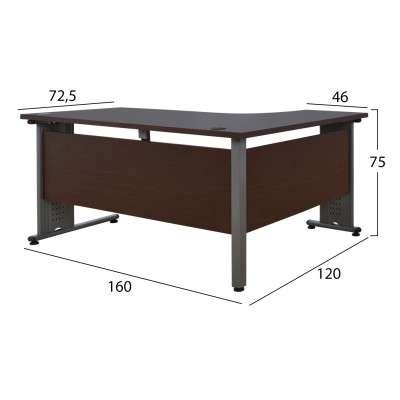 ΣΕΤ ΓΡΑΦΕΙΟΥ 2ΤΜΧ ΣΕ ΧΡΩΜΑ WENGE HM10206.02L ΣΕΤ ΓΡΑΦΕΙΟΥ 2ΤΜΧ ΣΕ ΧΡΩΜΑ WENGE HM10206.02L