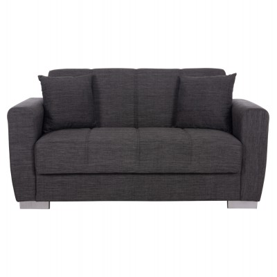 ΚΑΝΑΠΕΣ ΚΡΕΒΑΤΙ POLYA ΔΙΘΕΣΙΟΣ ΓΚΡΙ HM3241.03 153x87x77Υεκ. ΚΑΝΑΠΕΣ ΚΡΕΒΑΤΙ POLYA ΔΙΘΕΣΙΟΣ ΓΚΡΙ HM3241.03 153x87x77Υεκ.