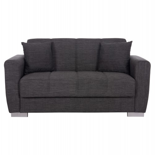 ΚΑΝΑΠΕΣ ΚΡΕΒΑΤΙ POLYA ΔΙΘΕΣΙΟΣ ΓΚΡΙ HM3241.03 153x87x77Υεκ. ΚΑΝΑΠΕΣ ΚΡΕΒΑΤΙ POLYA ΔΙΘΕΣΙΟΣ ΓΚΡΙ HM3241.03 153x87x77Υεκ.