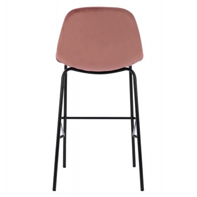 ΣΚΑΜΠΟ VINCENT HM9298.12 ΜΕΣ. ΥΨΟΥΣ ΣΑΠΙΟ ΜΗΛΟ ΒΕΛΟΥΔΟ ΜΕ ΜΕΤΑΛΛΙΚΑ ΠΟΔΙΑ 47x51x96 εκ. Τραπεζαρία