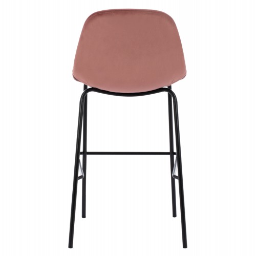 ΣΚΑΜΠΟ VINCENT HM9298.12 ΜΕΣ. ΥΨΟΥΣ ΣΑΠΙΟ ΜΗΛΟ ΒΕΛΟΥΔΟ ΜΕ ΜΕΤΑΛΛΙΚΑ ΠΟΔΙΑ 47x51x96 εκ. Τραπεζαρία