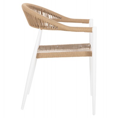ΠΟΛΥΘΡΟΝΑ ΑΛΟΥΜΙΝΙΟΥ ΛΕΥΚΗ PΕ RATTAN ΜΠΕΖ HM5854.01 55.5x58.5x78 εκ. Εξωτερικού Χώρου ΠΟΛΥΘΡΟΝΑ ΑΛΟΥΜΙΝΙΟΥ ΛΕΥΚΗ PΕ RATTAN ΜΠΕΖ HM5854.01 55.5x58.5x78 εκ. Εξωτερικού Χώρου