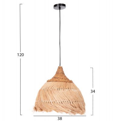 ΦΩΤΙΣΤΙΚΟ ΟΡΟΦΗΣ ΑΠΟ ΙΝΕΣ MENDONG GRASS ΣΕ ΦΥΣΙΚΟ Φ38x34-120Yεκ.HM7776 ΦΩΤΙΣΤΙΚΟ ΟΡΟΦΗΣ ΑΠΟ ΙΝΕΣ MENDONG GRASS ΣΕ ΦΥΣΙΚΟ Φ38x34-120Yεκ.HM7776