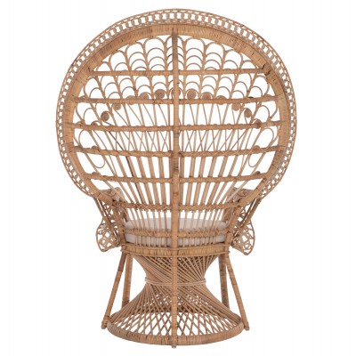 ΠΟΛΥΘΡΟΝΑ ROYAL PEACOCK HM9342 RATTAN ΣΕ ΦΥΣΙΚΟ-ΜΑΞΙΛΑΡΙ ΜΠΕΖ 114x72x150Yεκ. ΠΟΛΥΘΡΟΝΑ ROYAL PEACOCK HM9342 RATTAN ΣΕ ΦΥΣΙΚΟ-ΜΑΞΙΛΑΡΙ ΜΠΕΖ 114x72x150Yεκ.