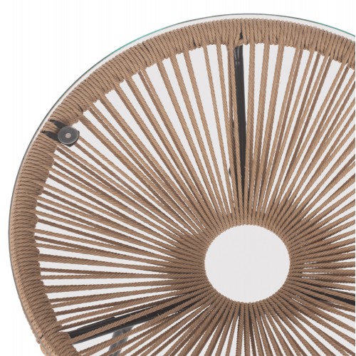 ΤΡΑΠΕΖΙ ΒΟΗΘΗΤΙΚΟ ALLEGRA ΜΑΥΡΟ ΜΕΤΑΛΛΟ ME TWISTED WICKER ΦΥΣΙΚΟ HM5873.01 Φ47Χ45Υεκ. ΤΡΑΠΕΖΙ ΒΟΗΘΗΤΙΚΟ ALLEGRA ΜΑΥΡΟ ΜΕΤΑΛΛΟ ME TWISTED WICKER ΦΥΣΙΚΟ HM5873.01 Φ47Χ45Υεκ.