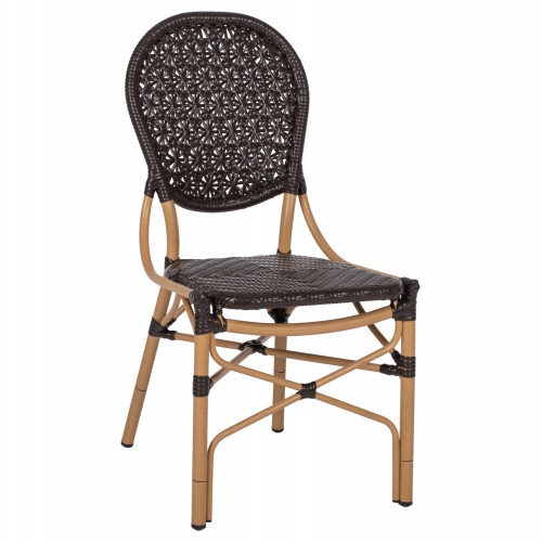 ΚΑΡΕΚΛΑ ΑΛΟΥΜΙΝΙΟΥ BAMBOO LOOK ΜΕ ΚΑΦΕ PE RATTAN HM5925.01 47x58x95Yεκ. Εξωτερικού Χώρου ΚΑΡΕΚΛΑ ΑΛΟΥΜΙΝΙΟΥ BAMBOO LOOK ΜΕ ΚΑΦΕ PE RATTAN HM5925.01 47x58x95Yεκ. Εξωτερικού Χώρου