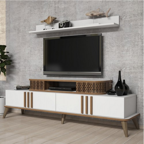 ΣΥΝΘΕΣΗ ΤΗΛΕΟΡΑΣΗΣ HM9515.03 ΜΕΛΑΜΙΝΗΣ ΣΕ ΛΕΥΚΟ & ΚΑΡΥΔΙ ΧΡΩΜΑ 168x39x51.6Y εκ. Σαλόνι ΣΥΝΘΕΣΗ ΤΗΛΕΟΡΑΣΗΣ HM9515.03 ΜΕΛΑΜΙΝΗΣ ΣΕ ΛΕΥΚΟ & ΚΑΡΥΔΙ ΧΡΩΜΑ 168x39x51.6Y εκ. Σαλόνι