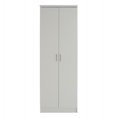 ΝΤΟΥΛΑΠΑ 2ΦΥΛΛΗ BAILEY ΜΕ ΤΡΙΑ ΡΑΦΙΑ HM337.05 ΜΕΛΑΜΙΝΗ ΛΕΥΚΗ 60Χ43Χ181Υεκ. Υπνοδωμάτιο