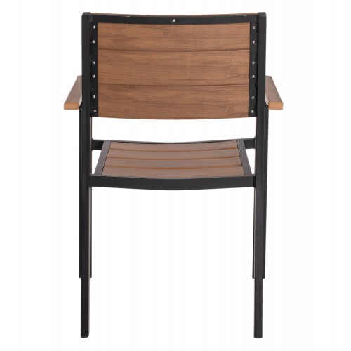 ΠΟΛΥΘΡΟΝΑ ΑΛΟΥΜΙΝΙΟΥ SAGA ΜΑΥΡΗ ΜΕ POLYWOOD HM5127.03 56x55x85,5Yεκ. Εξωτερικού Χώρου ΠΟΛΥΘΡΟΝΑ ΑΛΟΥΜΙΝΙΟΥ SAGA ΜΑΥΡΗ ΜΕ POLYWOOD HM5127.03 56x55x85,5Yεκ. Εξωτερικού Χώρου
