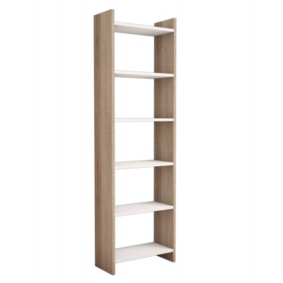 ΒΙΒΛΙΟΘΗΚΗ ΜΕΛΑΜΙΝΗΣ SONΟMA-ΛΕΥΚΟ HM9226.12 48,5x22x160Υ εκ. Έπιπλα Γραφείου ΒΙΒΛΙΟΘΗΚΗ ΜΕΛΑΜΙΝΗΣ SONΟMA-ΛΕΥΚΟ HM9226.12 48,5x22x160Υ εκ. Έπιπλα Γραφείου