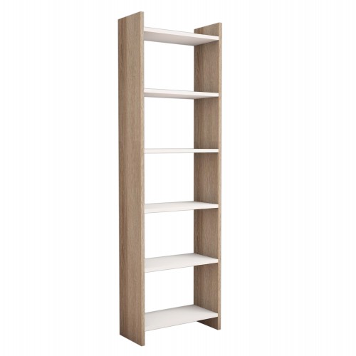 ΒΙΒΛΙΟΘΗΚΗ ΜΕΛΑΜΙΝΗΣ SONΟMA-ΛΕΥΚΟ HM9226.12 48,5x22x160Υ εκ. Έπιπλα Γραφείου ΒΙΒΛΙΟΘΗΚΗ ΜΕΛΑΜΙΝΗΣ SONΟMA-ΛΕΥΚΟ HM9226.12 48,5x22x160Υ εκ. Έπιπλα Γραφείου