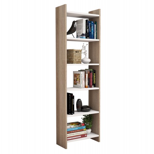 ΒΙΒΛΙΟΘΗΚΗ ΜΕΛΑΜΙΝΗΣ SONΟMA-ΛΕΥΚΟ HM9226.12 48,5x22x160Υ εκ. Έπιπλα Γραφείου ΒΙΒΛΙΟΘΗΚΗ ΜΕΛΑΜΙΝΗΣ SONΟMA-ΛΕΥΚΟ HM9226.12 48,5x22x160Υ εκ. Έπιπλα Γραφείου