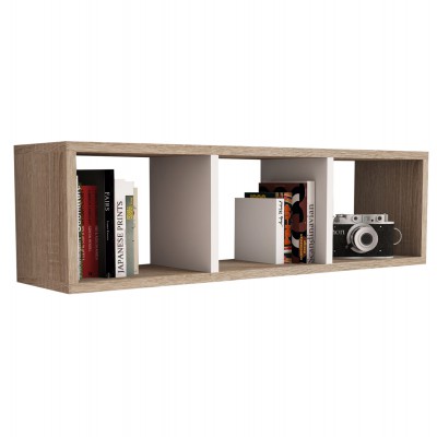 ΡΑΦΙΕΡΑ ΤΟΙΧΟΥ ΜΕΛΑΜΙΝΗΣ SONAMA & ΛΕΥΚΟ HM9228.12 90x22x25,6Υ εκ. ΡΑΦΙΕΡΑ ΤΟΙΧΟΥ ΜΕΛΑΜΙΝΗΣ SONAMA & ΛΕΥΚΟ HM9228.12 90x22x25,6Υ εκ.