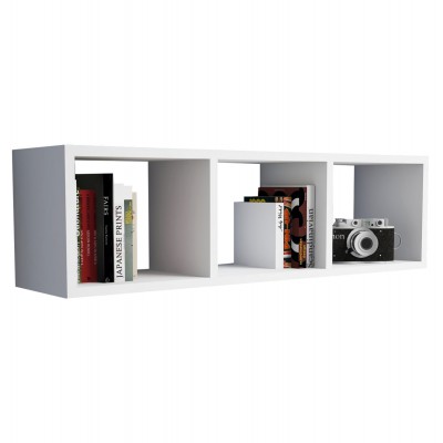 ΡΑΦΙΕΡΑ ΤΟΙΧΟΥ ΜΕΛΑΜΙΝΗΣ ΛΕΥΚΗ HM9228.11 90x22x25,6Υ εκ. ΡΑΦΙΕΡΑ ΤΟΙΧΟΥ ΜΕΛΑΜΙΝΗΣ ΛΕΥΚΗ HM9228.11 90x22x25,6Υ εκ.