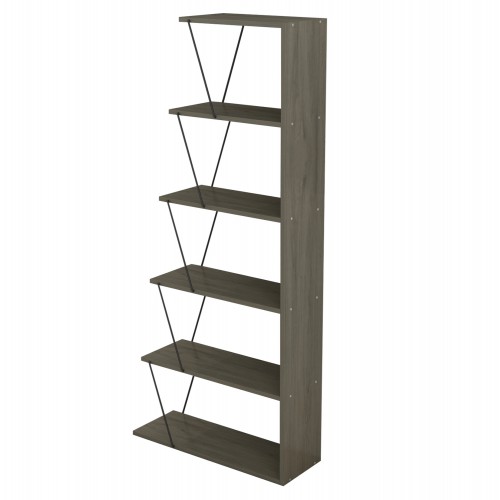 ΒΙΒΛΙΟΘΗΚΗ ΜΙΝΙ TARS HM2241.13 OLIVE GREY ME ΜΑΥΡΕΣ ΒΕΡΓΕΣ 65x22-24x146Υεκ. Έπιπλα Γραφείου ΒΙΒΛΙΟΘΗΚΗ ΜΙΝΙ TARS HM2241.13 OLIVE GREY ME ΜΑΥΡΕΣ ΒΕΡΓΕΣ 65x22-24x146Υεκ. Έπιπλα Γραφείου