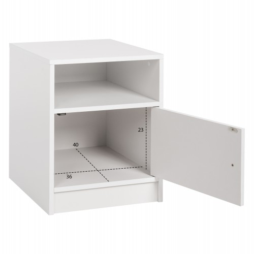 ΚΟΜΟΔΙΝΟ ΜΕΛΑΜΙΝΗΣ MALORY HM2205.05 ΛΕΥΚO 40x40x50Yεκ. ΚΟΜΟΔΙΝΟ ΜΕΛΑΜΙΝΗΣ MALORY HM2205.05 ΛΕΥΚO 40x40x50Yεκ.
