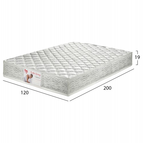 ΣΤΡΩΜΑ POCKET SPRING 120x200 ΔΙΠΛΗΣ ΟΨΗΣ HM309.08 HOMEMARKT Υπνοδωμάτιο ΣΤΡΩΜΑ POCKET SPRING 120x200 ΔΙΠΛΗΣ ΟΨΗΣ HM309.08 HOMEMARKT Υπνοδωμάτιο