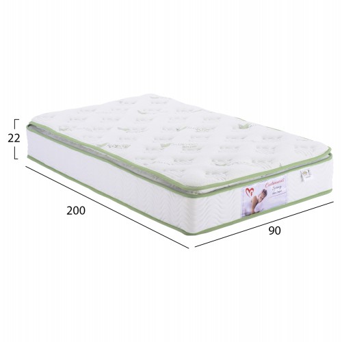 ΣΤΡΩΜΑ CONTINUOUS SPRING ΜΕ ΑΝΩΣΤΡΩΜΑ ALOE VERA 90X200 HM372.20 ΜΟΝΗΣ ΟΨΗΣ Υπνοδωμάτιο ΣΤΡΩΜΑ CONTINUOUS SPRING ΜΕ ΑΝΩΣΤΡΩΜΑ ALOE VERA 90X200 HM372.20 ΜΟΝΗΣ ΟΨΗΣ Υπνοδωμάτιο