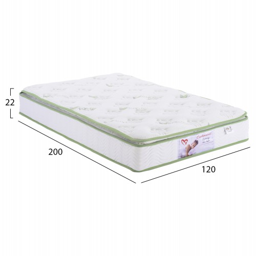 ΣΤΡΩΜΑ CONTINUOUS SPRING ΜΕ ΑΝΩΣΤΡΩΜΑ ALOE VERA 120X200 HM372.18 ΜΟΝΗΣ ΟΨΗΣ Υπνοδωμάτιο ΣΤΡΩΜΑ CONTINUOUS SPRING ΜΕ ΑΝΩΣΤΡΩΜΑ ALOE VERA 120X200 HM372.18 ΜΟΝΗΣ ΟΨΗΣ Υπνοδωμάτιο