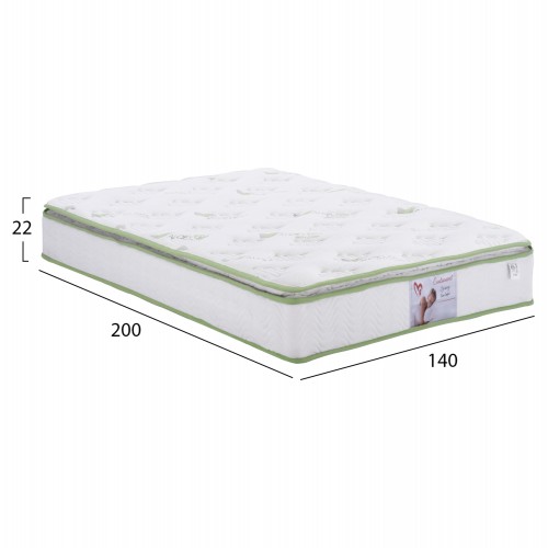 ΣΤΡΩΜΑ CONTINUOUS SPRING ΜΕ ΑΝΩΣΤΡΩΜΑ ALOE VERA 140X200 HM372.13 ΜΟΝΗΣ ΟΨΗΣ Υπνοδωμάτιο ΣΤΡΩΜΑ CONTINUOUS SPRING ΜΕ ΑΝΩΣΤΡΩΜΑ ALOE VERA 140X200 HM372.13 ΜΟΝΗΣ ΟΨΗΣ Υπνοδωμάτιο