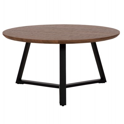 ΤΡΑΠΕΖΙ ΣΑΛΟΝΙΟΥ ΣΤΡΟΓΓΥΛΟ HM9586.04 MDF WALNUT-ΜΑΥΡΗ ΣΑΓΡΕ ΒΑΣΗ Φ80x42Υεκ. Σαλόνι ΤΡΑΠΕΖΙ ΣΑΛΟΝΙΟΥ ΣΤΡΟΓΓΥΛΟ HM9586.04 MDF WALNUT-ΜΑΥΡΗ ΣΑΓΡΕ ΒΑΣΗ Φ80x42Υεκ. Σαλόνι