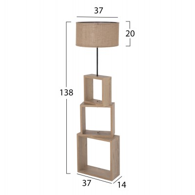 ΦΩΤΙΣΤΙΚΟ ΔΑΠΕΔΟΥ MDF ΣΟΝΑΜΑ-ΜΠΕΖ ΚΑΠΕΛΟ HM7608.03 Φ38x140Υεκ. ΦΩΤΙΣΤΙΚΟ ΔΑΠΕΔΟΥ MDF ΣΟΝΑΜΑ-ΜΠΕΖ ΚΑΠΕΛΟ HM7608.03 Φ38x140Υεκ.