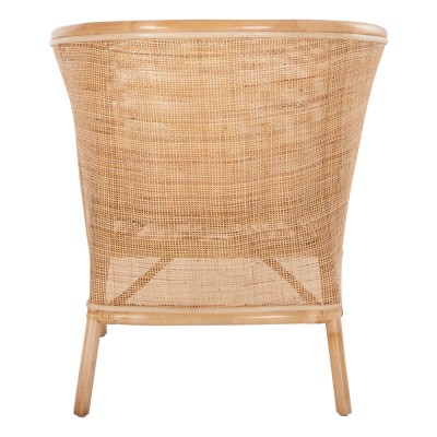 ΠΟΛΥΘΡΟΝΑ APRON HM9818 RATTAN ΠΛΕΚΤΟ ΣΕ ΦΥΣΙΚΟ-ΛΕΥΚΟ ΜΑΞΙΛΑΡΙ 75x70x85Υεκ. Εξωτερικού Χώρου