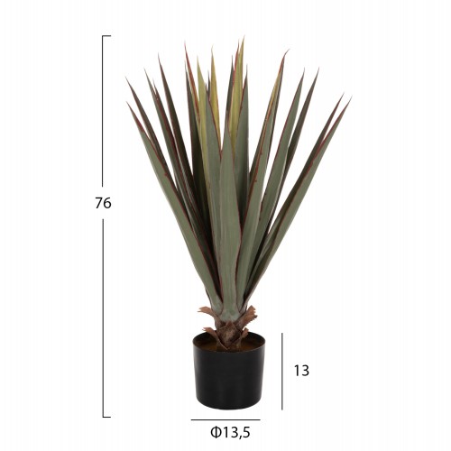 ΔΙΑΚΟΣΜΗΤΙΚΟ ΣΥΝΘΕΤΙΚΟ ΦΥΤΟ HM7985 SISAL AGAVE ΣΕ ΓΛΑΣΤΡΑ  Φ13,5x13-76Υεκ. Διακόσμηση - Φως - Χαλιά