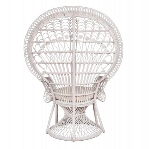 ΠΟΛΥΘΡΟΝΑ ROYAL PEACOCK HM9342.02 RATTAN ΣΕ ΛΕΥΚΟ-ΜΑΞΙΛΑΡΙ ΛΕΥΚΟ 114x72x150Yεκ. ΠΟΛΥΘΡΟΝΑ ROYAL PEACOCK HM9342.02 RATTAN ΣΕ ΛΕΥΚΟ-ΜΑΞΙΛΑΡΙ ΛΕΥΚΟ 114x72x150Yεκ.