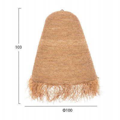 ΦΩΤΙΣΤΙΚΟ ΟΡΟΦΗΣ ΚΡΕΜΑΣΤΟ HM4030 RATTAN ΣΕ ΦΥΣΙΚΟ Φ100x100-103Υεκ. ΦΩΤΙΣΤΙΚΟ ΟΡΟΦΗΣ ΚΡΕΜΑΣΤΟ HM4030 RATTAN ΣΕ ΦΥΣΙΚΟ Φ100x100-103Υεκ.