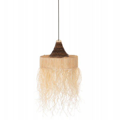ΦΩΤΙΣΤΙΚΟ ΟΡΟΦΗΣ ΚΡΕΜΑΣΤΟ ΜΕ ΚΡΟΣΙΑ HM7854 ΙΝΕΣ ΦΟΙΝΙΚΑ ΑΠΟΞΗΡΑΜΕΝΕΣ Φ51x37Yεκ Διακόσμηση - Φως - Χαλιά