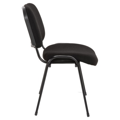 ΚΑΡΕΚΛΑ JANISHA HM1010.11 HOMEMARKT ΜΕ ΥΦΑΣΜΑ ΜΑΥΡΟ 53,5x59x77Υεκ. Έπιπλα Γραφείου