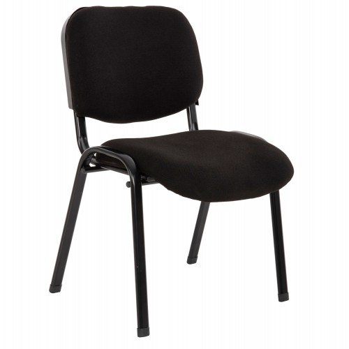 ΚΑΡΕΚΛΑ JANISHA HM1010.11 HOMEMARKT ΜΕ ΥΦΑΣΜΑ ΜΑΥΡΟ 53,5x59x77Υεκ. Έπιπλα Γραφείου