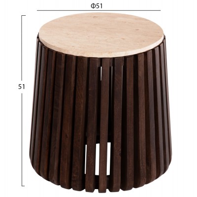 ΒΟΗΘΗΤΙΚΟ ΤΡΑΠΕΖΙ KREST HM9711 ΜΑΣΙΦ ΞΥΛΟ ΑΚΑΚΙΑΣ ΣΕ ΚΑΦΕ-ΤΡΑΒΕΡΤΙΝA Φ50x50Υεκ. ΒΟΗΘΗΤΙΚΟ ΤΡΑΠΕΖΙ KREST HM9711 ΜΑΣΙΦ ΞΥΛΟ ΑΚΑΚΙΑΣ ΣΕ ΚΑΦΕ-ΤΡΑΒΕΡΤΙΝA Φ50x50Υεκ.