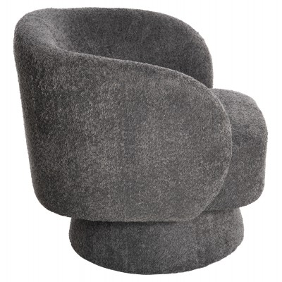 ΠΟΛΥΘΡΟΝΑ KARLEN HM9592.01 ΓΚΡΙ ΜΠΟΥΚΛΕ ΥΦΑΣΜΑ 78x81x77Υεκ. Σαλόνι ΠΟΛΥΘΡΟΝΑ KARLEN HM9592.01 ΓΚΡΙ ΜΠΟΥΚΛΕ ΥΦΑΣΜΑ 78x81x77Υεκ. Σαλόνι