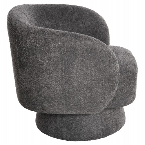 ΠΟΛΥΘΡΟΝΑ KARLEN HM9592.01 ΓΚΡΙ ΜΠΟΥΚΛΕ ΥΦΑΣΜΑ 78x81x77Υεκ. Σαλόνι ΠΟΛΥΘΡΟΝΑ KARLEN HM9592.01 ΓΚΡΙ ΜΠΟΥΚΛΕ ΥΦΑΣΜΑ 78x81x77Υεκ. Σαλόνι
