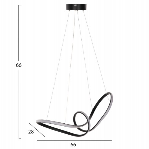 ΦΩΤΙΣΤΙΚΟ ΟΡΟΦΗΣ ΜΑΥΡΟ LED HM7522.03 52x28x66Υ εκ. Διακόσμηση - Φως - Χαλιά ΦΩΤΙΣΤΙΚΟ ΟΡΟΦΗΣ ΜΑΥΡΟ LED HM7522.03 52x28x66Υ εκ. Διακόσμηση - Φως - Χαλιά