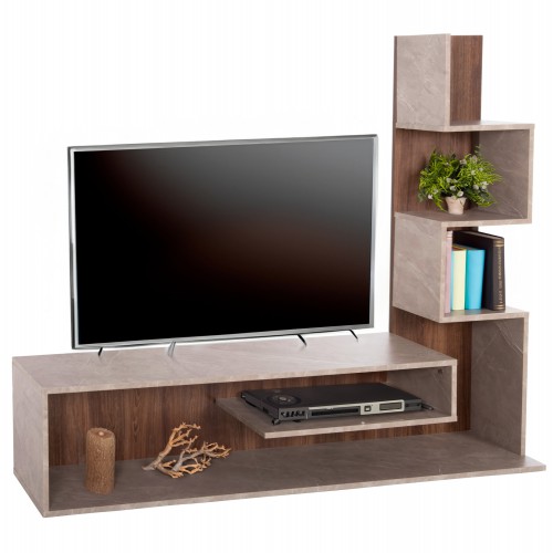 ΣΥΝΘΕΤΟ ΤΗΛΕΟΡΑΣΗΣ EDELIE HM8908.14 ΜΕΛΑΜΙΝΗ ΓΚΡΙ STONE TEXTURE-ΦΥΣΙΚΟ 149,5x29,5x120,8Υεκ. Σαλόνι ΣΥΝΘΕΤΟ ΤΗΛΕΟΡΑΣΗΣ EDELIE HM8908.14 ΜΕΛΑΜΙΝΗ ΓΚΡΙ STONE TEXTURE-ΦΥΣΙΚΟ 149,5x29,5x120,8Υεκ. Σαλόνι