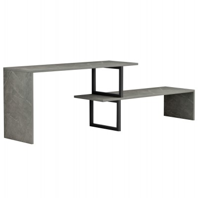 ΕΠΙΠΛΟ ΤΗΛΕΟΡΑΣΗΣ ΕΠΕΚΤ. BRIGGITE HM8892.11 ΜΕΛΑΜΙΝΗ GREY STONE TEXTURE 160x30x45Υεκ. Σαλόνι ΕΠΙΠΛΟ ΤΗΛΕΟΡΑΣΗΣ ΕΠΕΚΤ. BRIGGITE HM8892.11 ΜΕΛΑΜΙΝΗ GREY STONE TEXTURE 160x30x45Υεκ. Σαλόνι