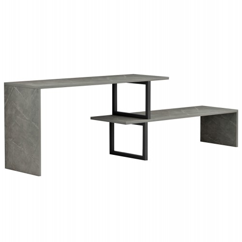 ΕΠΙΠΛΟ ΤΗΛΕΟΡΑΣΗΣ ΕΠΕΚΤ. BRIGGITE HM8892.11 ΜΕΛΑΜΙΝΗ GREY STONE TEXTURE 160x30x45Υεκ. Σαλόνι ΕΠΙΠΛΟ ΤΗΛΕΟΡΑΣΗΣ ΕΠΕΚΤ. BRIGGITE HM8892.11 ΜΕΛΑΜΙΝΗ GREY STONE TEXTURE 160x30x45Υεκ. Σαλόνι