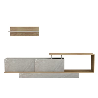 ΣΥΝΘΕΤΟ ΤΗΛΕΟΡΑΣΗΣ GARCELLE HM8904.14 ΜΕΛΑΜΙΝΗ ΦΥΣΙΚΟ-STONE TEXTURE 180x29,6x45Υεκ Σαλόνι ΣΥΝΘΕΤΟ ΤΗΛΕΟΡΑΣΗΣ GARCELLE HM8904.14 ΜΕΛΑΜΙΝΗ ΦΥΣΙΚΟ-STONE TEXTURE 180x29,6x45Υεκ Σαλόνι
