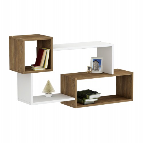 ΡΑΦΙΕΡΑ ΤΟΙΧΟΥ TANNER HM8948.11 ΜΕΛΑΜΙΝΗ ΣΕ ΦΥΣΙΚΟ-ΛΕΥΚΟ 90,5x20x51Υ εκ. Σαλόνι ΡΑΦΙΕΡΑ ΤΟΙΧΟΥ TANNER HM8948.11 ΜΕΛΑΜΙΝΗ ΣΕ ΦΥΣΙΚΟ-ΛΕΥΚΟ 90,5x20x51Υ εκ. Σαλόνι