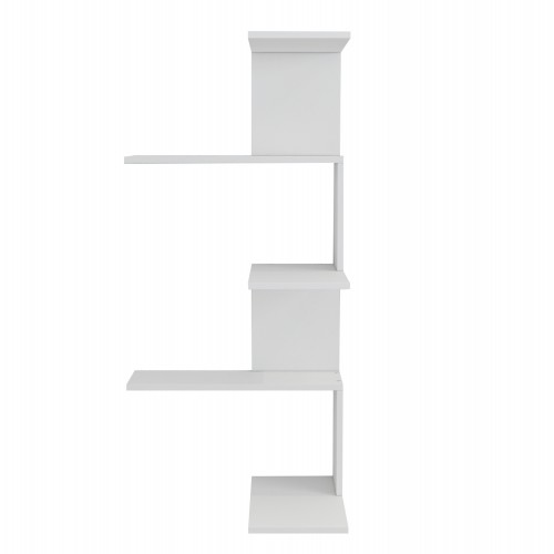 ΕΠΙΤΟΙΧΙΑ ΡΑΦΙΕΡΑ RORY HM8931.11 ΜΕΛΑΜΙΝΗ ΣΕ ΛΕΥΚΟ 22x51,5x109Υ εκ. Σαλόνι